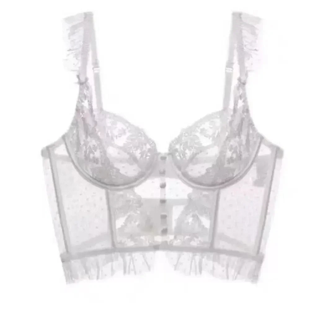 Steel Ring Lace Bra & Panty Set